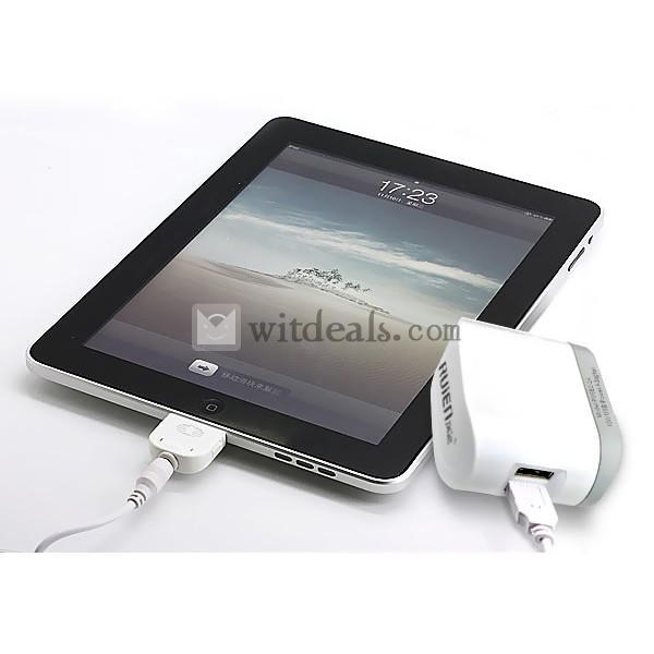 二つUSBポート　iPod／iPad／iPhone デジタルカメラ USB电源アダプター　