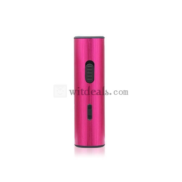 5000mAh　8つ充電用変換プラグ　iPad／iPhoneモバイルバッテリー　レッド