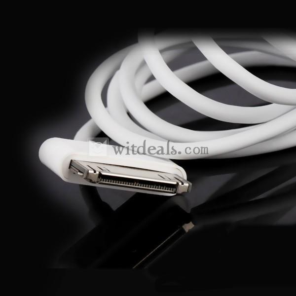 Micro USBデータケーブル　標準USB2.0端子 PVC　OTG　0.5m／１ｍ【送料無料】ホワイト