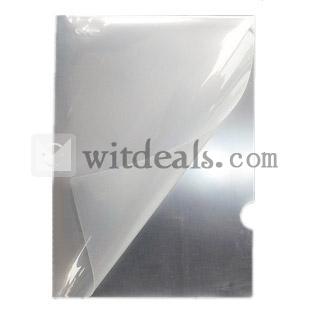 ファイルケース　A4サイズ　L型　ライトレッド