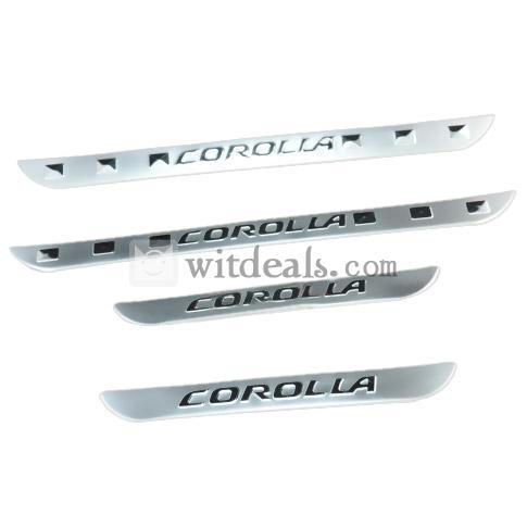 カー用スカッフプレート　ステンレス製　豊田（TOYOTA）COROLLA