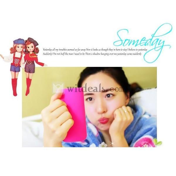 MUG CASE iPhone 4／4S保護ケース/カバー シリカゲル シリコンケース/カバー ローズレッド