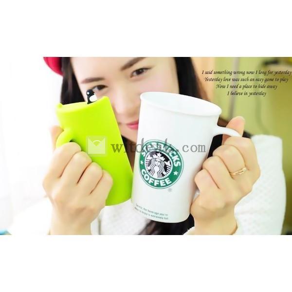 MUG CASEiPhone 4／4S保護ケース/カバー シリカゲル シリコンケース/カバー【送料無料】イエローグリーンー