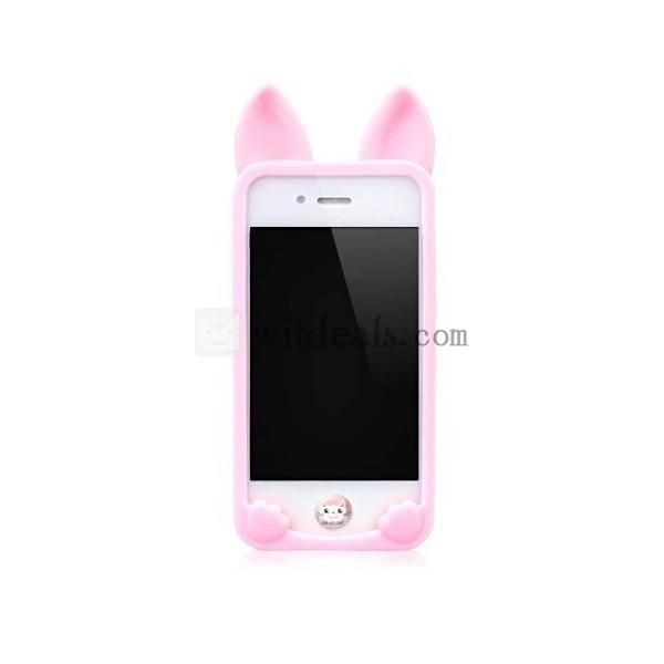 koko猫iPhone 4／4S携帯保護ケース/カバー　ピンク　