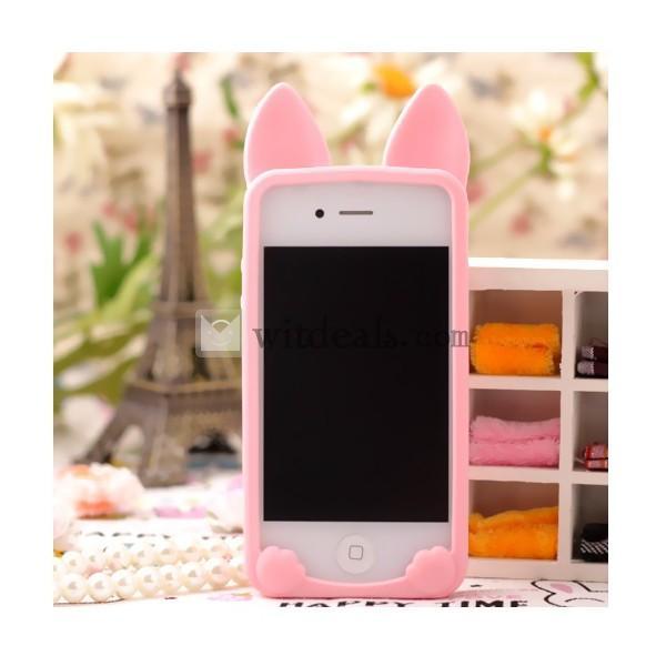 koko猫iPhone 4／4S携帯保護ケース/カバー　ピンク　