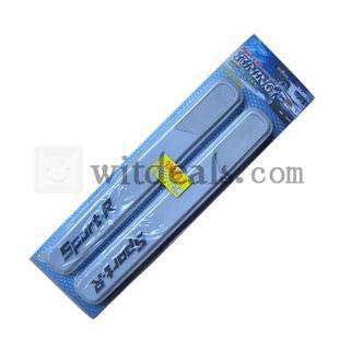 カーメイト　バックミラー　バンバープロテクター　銀