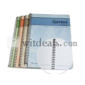 100枚　リングノート　A5サイズ　バンチ穴付き