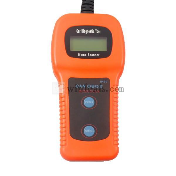 U480 OBD2 CAN BUS・エンジンコードリーダー　オレンジ