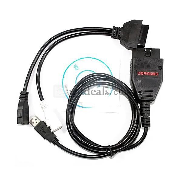 AUDI VW SEAT SKODAフラッシャーEOBD2車診断ケーブル