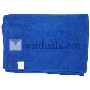 超細い繊維質紡織横編みの160CM洗車用雑巾／タオル　ブルー