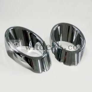 Volkswagen Sagitarオリジナル純正品　ABS電気メッキ　カーボンフォグランプカバー　2pcs　シルバー
