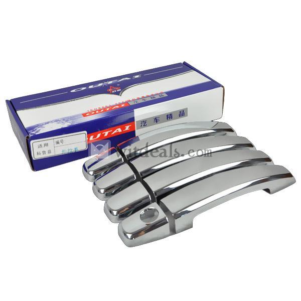 Cruzeアウトサイド ドアハンドルカバー ABSメッキ　4pcs