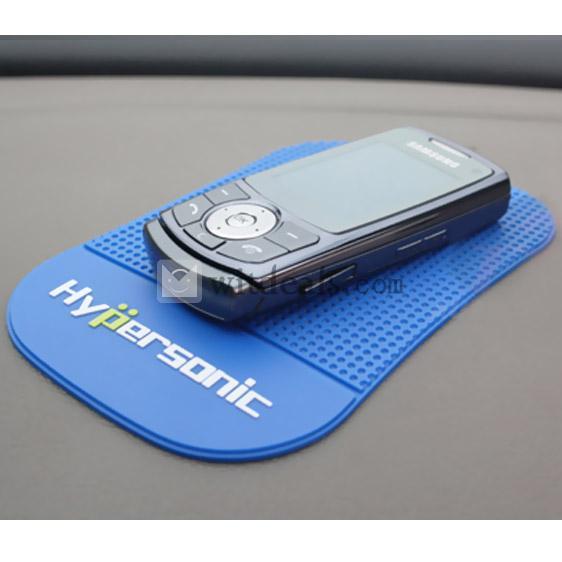 車内小物　滑り止めシート／マット　大サイズ　ブルー