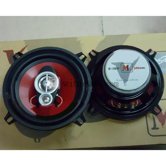 100W カースピーカー／自動車スピーカー3ウェー５インチ