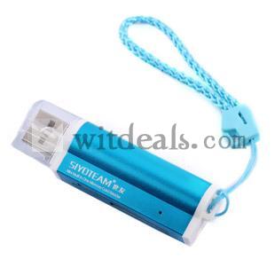 【送料無料】メモリリーダー　3-8in１ 金属製SDHC、ミニSDHC規格対応