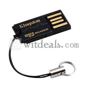 USB2.0対応コンパクトカードリーダー　ハイスピード　ブラック
