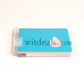 粘着式フォトアルバム／写真入れ　小型　ブルー