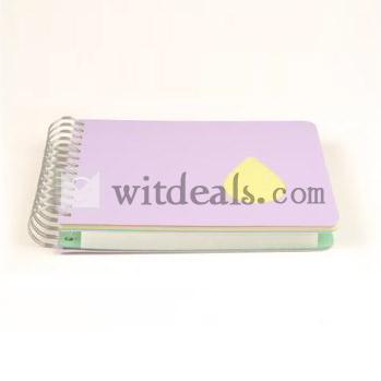 写真入れ／フォトアルバム粘着式　紫色