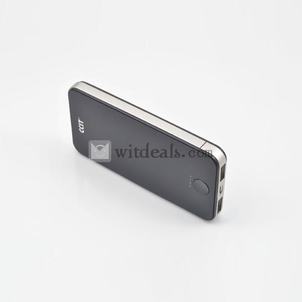USBポート iPhone4外観 iPad/iPhone モバイルバッテリー3000mAh