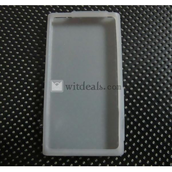 iPod(アイポット)nano 7用保護ケース　シリコンケース　グレー