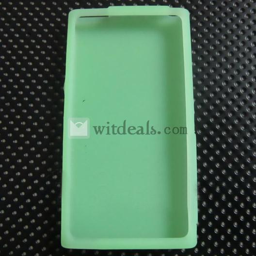iPod nano 7保護ケース ソフトケース　iPod nano7ケース シリコンケース　グリーン