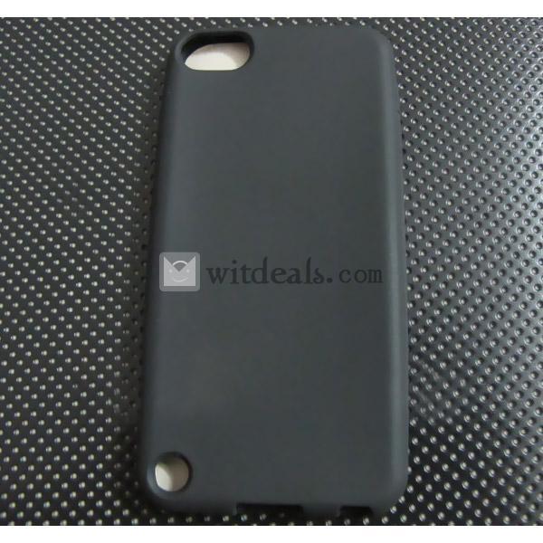 iPod（アイポット）touch5用ケース　シリコンケース　ソフトケース　ブラック