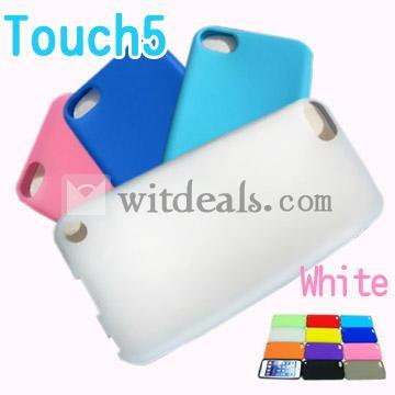 iPod Touch 5シリコンケース／ソフトケース／保護ケース　ホワイト