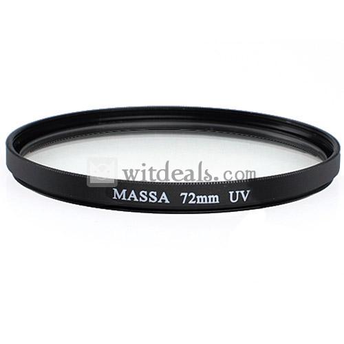 紫外線カット（UV）フィルター　7D 50D 550D 500D 450D 18-200 15-85レンズ用(フィルター径：72mm)