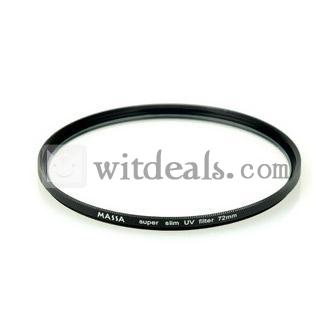 72mm UVカットフィルター　紫外線カットフィルター Canon18-200 15-85適用　超薄