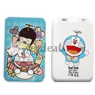 おしゃれでかわいいドラえもん　iPhone5/iPad3/スマートフォンなど対応　5000mAhモバイルバッテリー