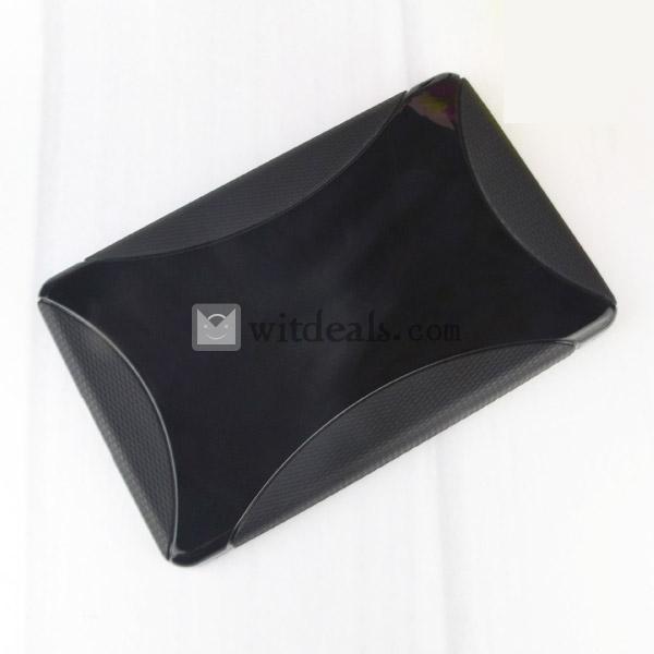 Amazon Kindle Fire　専用透明保護ケース／TPUケース　八字柄　7インチ　タブレット　ブラック