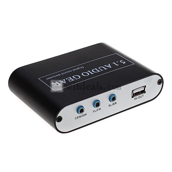 DTS/AC-3　オディオ　デコーダ DTS/AC3変換器