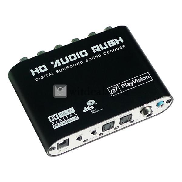 5.1可聴周波 DTS/AC-3 オディオデコーダー DTS/AC-3変換器