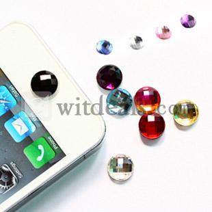 iPhone5専用 ホームボタンステッカー／ボタンシール　　ダイヤモンドタイプ