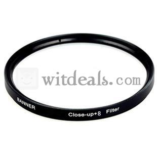 カメラ用 接写用　52mmクローズアップレンズ (+8)