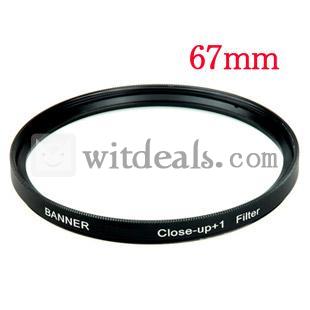 67mm 接写用クローズアップレンズ(+1) マクロ撮影用フィルター