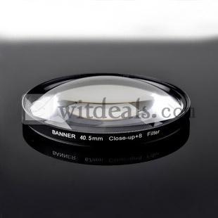 接写用 40.5mm クローズアップレンズ　クローズアップフィルター(+8)