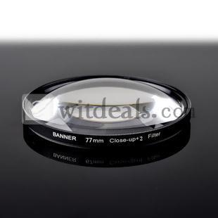 77mm 接写用クローズアップレンズフィルター(+2) 【送料無料】