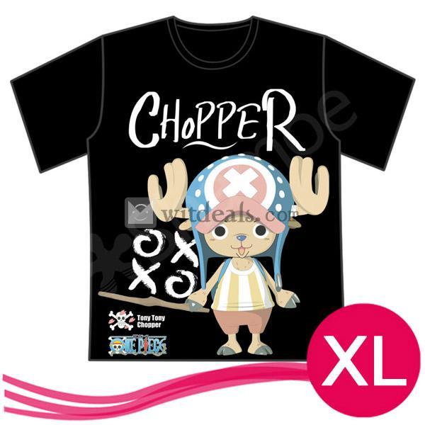ONE PIECE 【ワンピース】 チョッパー　Tシャツ　ブラック　サイズ：XL