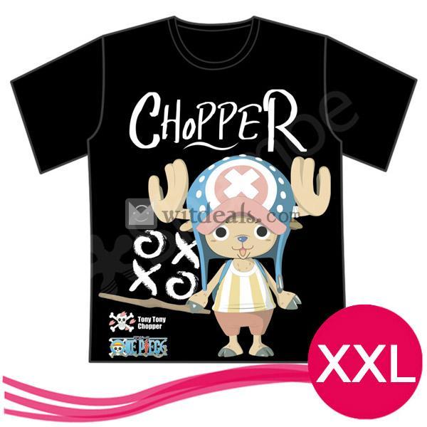 ONE PIECE 【ワンピース】 チョッパー　Tシャツ　ブラック　サイズ：XXL