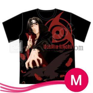 【NARUTO-ナルト-】うちはイタチ　Tシャツ　男女兼用　サイズ：M