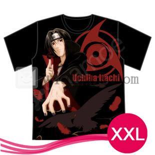 【NARUTO-ナルト-】うちはイタチ　Tシャツ　男女兼用　サイズ：XXL