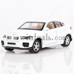 ラジコンカーBMW iPhone5など対応　充電式rcカー1:43　ホワイト