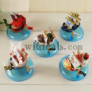 ONE PIECE ワンピースフィギュア　海賊船　海軍船 グランドシップ 5タイプ