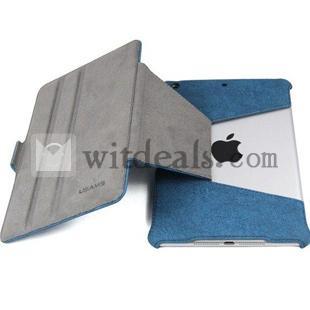 カウボーイスキン　iPadミニ専用保護ケース　iPad Miniレザーケース　ブルー