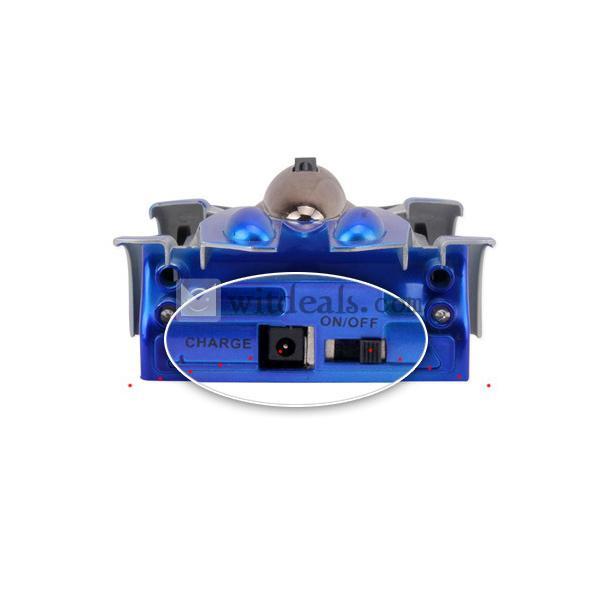 充電式 iPhone5 RCカー iPod/iPadで操縦 ラジコンカー／ラジコン車　藍