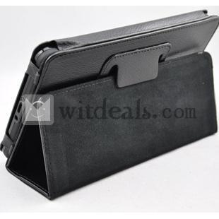 Amazon Kindle Fire 保護カバー／ケース　折り畳み式　ブラック