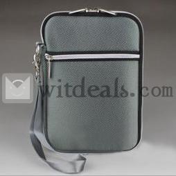 【 iPad mini対応】スリムなiPad mini用バッグ　アイパッドミニ対応多機能防水・耐衝撃ケースバッグ　灰