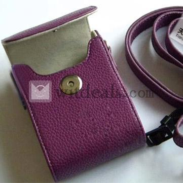 おしゃれCanonカメラバッグ　キャノンデジカメケース 防水　通用型　Panasonic、CANON、ニコン、SONYなど対応　バイオレット