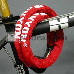 自転車用5位パスワードロック／盗難防止錠　マウンティング/走行自転車対応 カラー選択可能